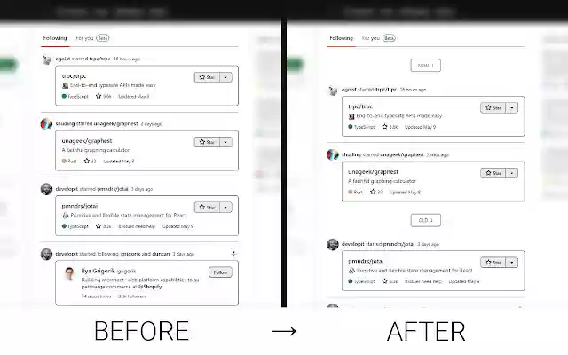 Whats New on GitHub from Chrome web store to be run with OffiDocs Chromium online Whats New on GitHub from Chrome web store to be run with OffiDocs Chromium online