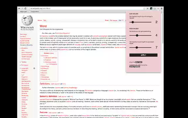 Word Extender from Chrome web store to be run with OffiDocs Chromium online Word Extender from Chrome web store to be run with OffiDocs Chromium online