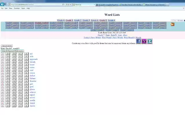 Word Lists from Chrome web store to be run with OffiDocs Chromium online Word Lists from Chrome web store to be run with OffiDocs Chromium online