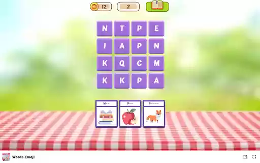 Words Emoji Use emojis as clues to form meaningful words! from Chrome web store to be run with OffiDocs Chromium online Words Emoji Use emojis as clues to form meaningful words! from Chrome web store to be run with OffiDocs Chromium online