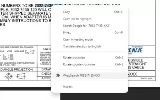 WrapSearch from Chrome web store to be run with OffiDocs Chromium online WrapSearch from Chrome web store to be run with OffiDocs Chromium online