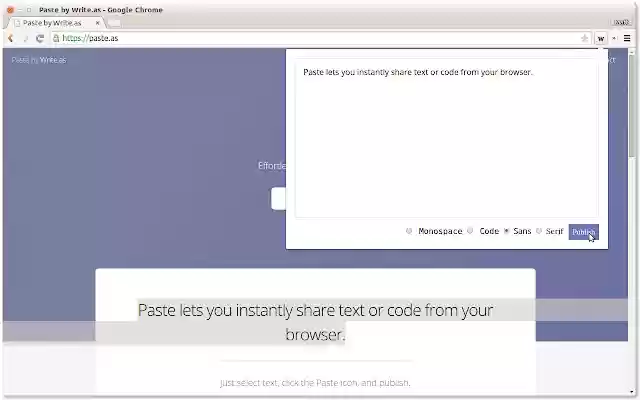 Write.as for Chrome from Chrome web store to be run with OffiDocs Chromium online Write.as for Chrome from Chrome web store to be run with OffiDocs Chromium online