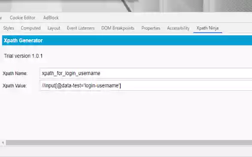 Xpath Ninja from Chrome web store to be run with OffiDocs Chromium online Xpath Ninja from Chrome web store to be run with OffiDocs Chromium online