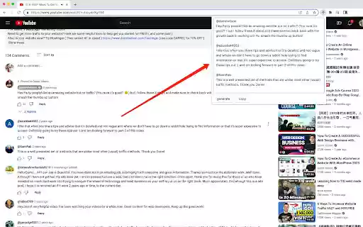 YouTube Comment Export from Chrome web store to be run with OffiDocs Chromium online YouTube Comment Export from Chrome web store to be run with OffiDocs Chromium online