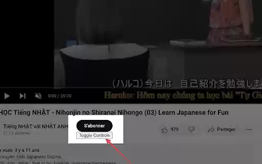 YouTube Toggle Controls from Chrome web store to be run with OffiDocs Chromium online YouTube Toggle Controls from Chrome web store to be run with OffiDocs Chromium online
