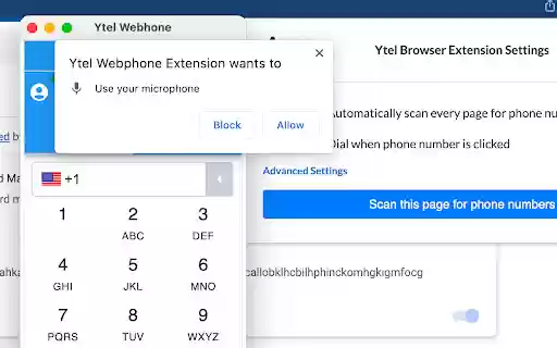 Ytel Webphone Extension from Chrome web store to be run with OffiDocs Chromium online Ytel Webphone Extension from Chrome web store to be run with OffiDocs Chromium online