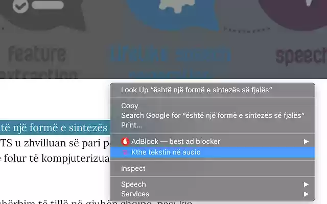 Zeri Kthe cdo tekst ne audio ne shqip from Chrome web store to be run with OffiDocs Chromium online Zeri Kthe cdo tekst ne audio ne shqip from Chrome web store to be run with OffiDocs Chromium online