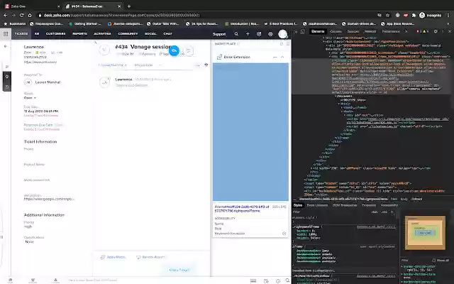 Zoho Desk Fixer from Chrome web store to be run with OffiDocs Chromium online Zoho Desk Fixer from Chrome web store to be run with OffiDocs Chromium online