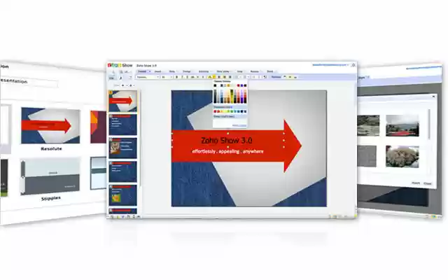 Zoho Show from Chrome web store to be run with OffiDocs Chromium online Zoho Show from Chrome web store to be run with OffiDocs Chromium online
