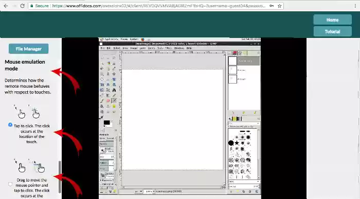OffiDocs espace virtuel linux en ligne pour exécuter l'application Linux en utilisant un webbrowser à partir d'un ordinateur de bureau OffiDocs espace virtuel linux en ligne pour exécuter l'application Linux en utilisant un webbrowser à partir d'un ordinateur de bureau