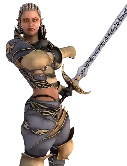 Free download Woman Warrior Fit free illustration to be edited with GIMP online image editor